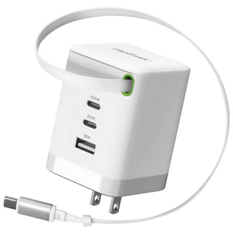 Retrak 100W USB-C/USB-A Laptop Charger (ETRNBC100)