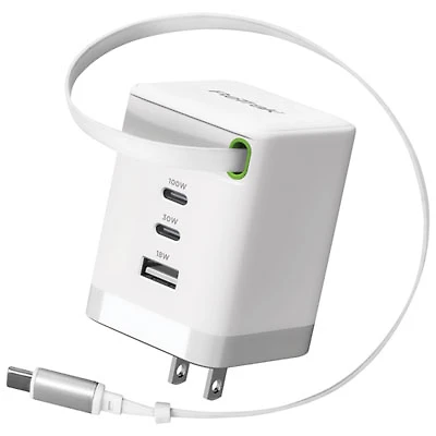 Retrak 100W USB-C/USB-A Laptop Charger (ETRNBC100)
