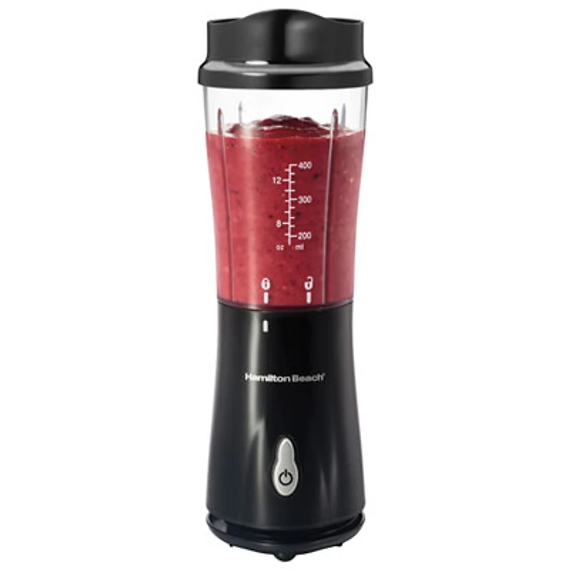 Hamilton Beach 414ml/14oz 175-Watt Portable Blender - Black