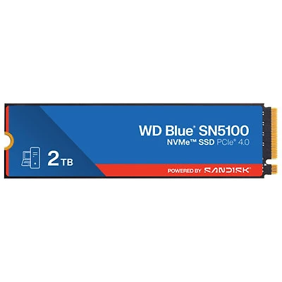 WD Blue SN5100 2TB NVMe PCI-e Internal Solid State Drive (WDBS4F0020BNC-WRSN)