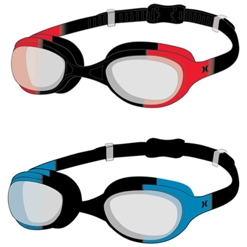 Hurley Youth Solari Goggles - 2 Pack - Red/Blue