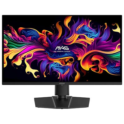 MSI 27" WQHD 240Hz 0.03ms LED Gaming Monitor (MAG 274QP QDOLED X24) - Metallic Black