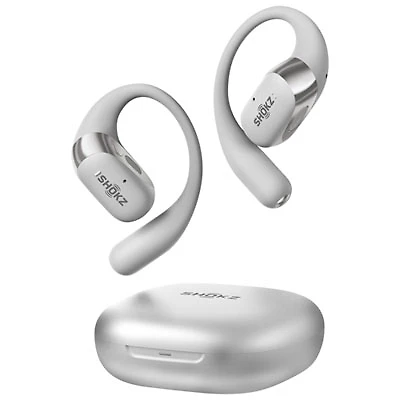 Shokz OpenFit 2+ Open-Ear True Wireless Headphones - Grey
