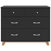 Soho Modern 3-Drawer Kids Dresser - Ebony