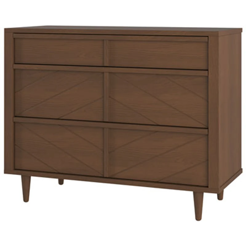 Surrey Hill Modern 3-Drawer Kids Dresser - Toasted Chestnut