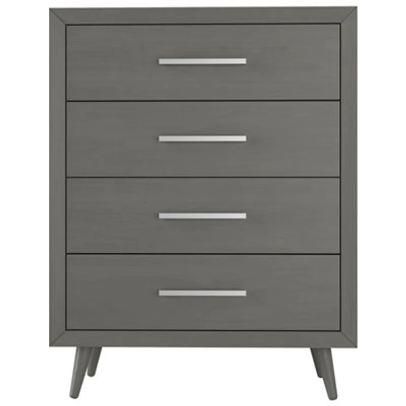 Cranbrook Contemporary 4-Drawer Kids Chest - Lunar Grey