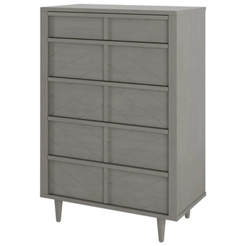 Surrey Hill Modern 5-Drawer Kids Chest - Lunar Grey