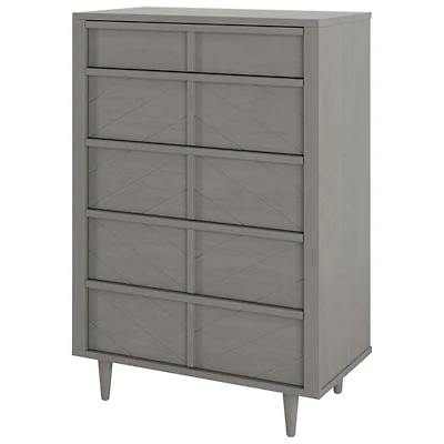 Surrey Hill Modern 5-Drawer Kids Chest - Lunar Grey