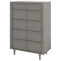 Surrey Hill Modern 5-Drawer Kids Chest - Lunar Grey