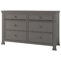 Westgate Traditional 6-Drawer Kids Dressers - Chelsea Grey