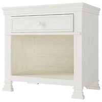 Westgate Traditional 1-Drawer Kids Nightstand - Vintage Linen