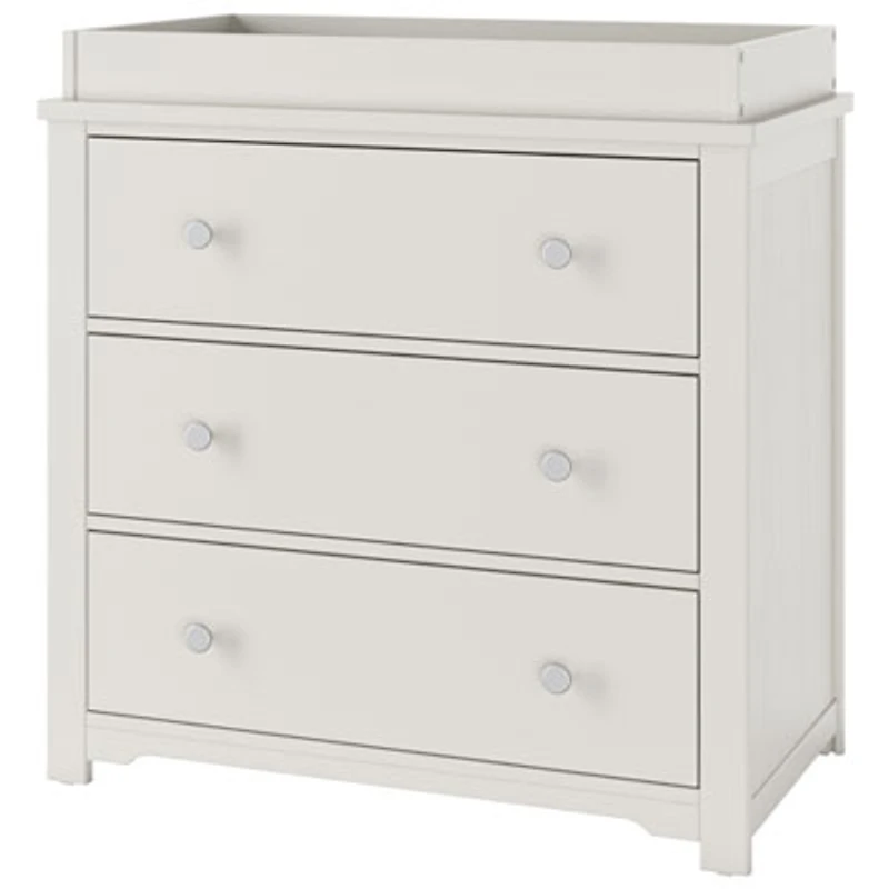 Harmony Contemporary 3-Drawer Kids Dresser - Brushed Cotton