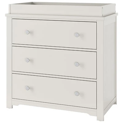 Harmony Contemporary 3-Drawer Kids Dresser - Brushed Cotton