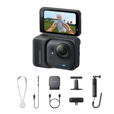 Insta360 Go Ultra Waterproof 4k 360° Sports Camera Creator Bundle