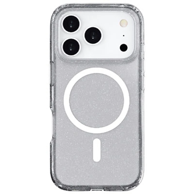 TUFF8 Glitz Fitted Hard Shell Case with MagSafe for iPhone 17 Pro - Glitter/Clear