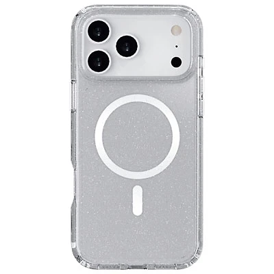 TUFF8 Glitz Fitted Hard Shell Case with MagSafe for iPhone 17 Pro Max - Glitter/Clear
