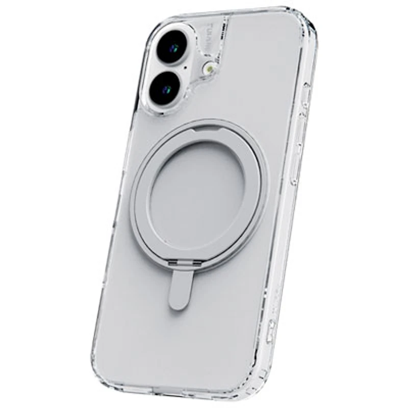 TUFF8 Glide 360 Fitted Hard Shell Case with MagSafe for iPhone 17 - Clear