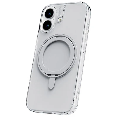 TUFF8 Glide 360 Fitted Hard Shell Case with MagSafe for iPhone 17 - Clear