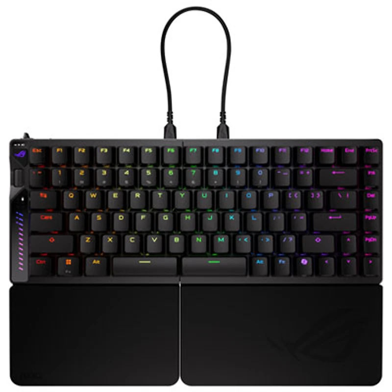 ASUS M703 ROG Falcata Bluetooth 75% Split Gaming Keyboard - Black