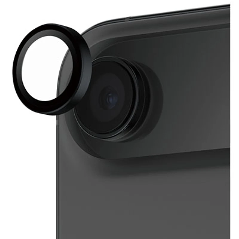 PanzerGlass Hoops Black Metal Camera Lens Protector for iPhone Air