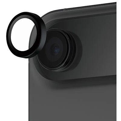 PanzerGlass Hoops Black Metal Camera Lens Protector for iPhone Air