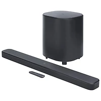 JBL Bar 500 MK2 750-Watt 5.1 Channel Dolby Atmos Sound Bar with Wireless Subwoofer