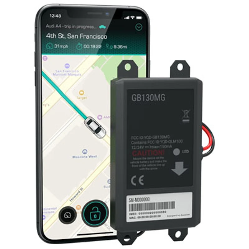 CarLock Wired 4G Car Tracker Alert System