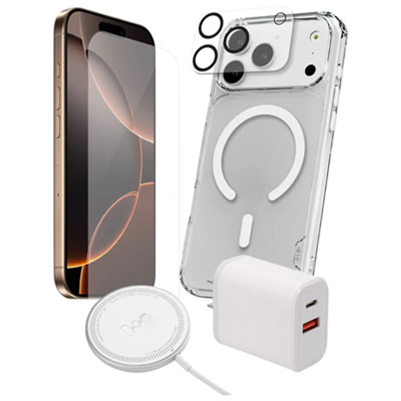 TUFF8 All-in-One 5-in-1 Accessory Bundle for iPhone 17 Pro Max