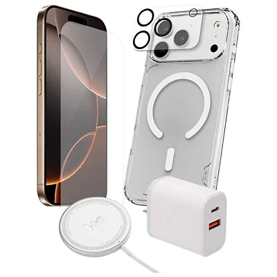 TUFF8 All-in-One 5-in-1 Accessory Bundle for iPhone 17 Pro Max