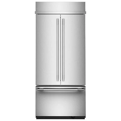Kitchenaid 41" 25.5 Cu. Ft. Built-in Side-By-Side Refrigerator (KBSN742SPS) - Stainless Steel