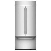 Kitchenaid 41" 25.5 Cu. Ft. Built-in Side-By-Side Refrigerator (KBSN742SPS) - Stainless Steel