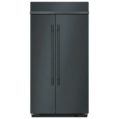 Kitchenaid 41" 25.5 Cu. Ft. Built-in Side-By-Side Refrigerator (KBSN742SJP) - Juniper