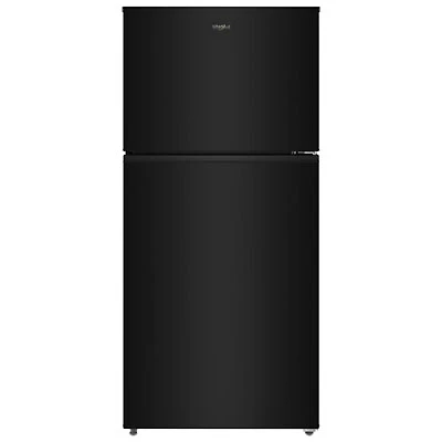 Whirlpool 30" 19.3 Cu. Ft. Top Freezer Refrigerator (WRTX5419SB) - Black