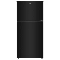 Whirlpool 30" 19.3 Cu. Ft. Top Freezer Refrigerator (WRTX5419SB) - Black