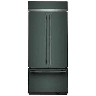 Kitchenaid 36" 20.8 Cu. Ft. Built-in French Door Refrigerator (KBFN536SJP) - Juniper