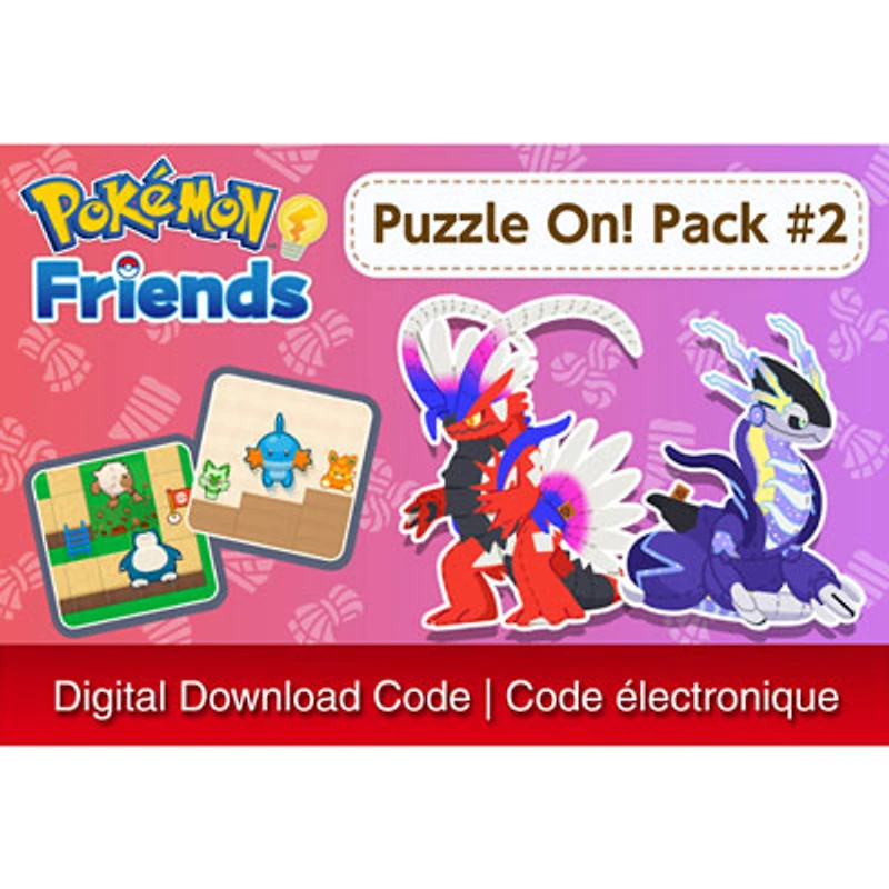 Pokemon Friends Puzzle On Pack 2 (Switch) - Digital Download