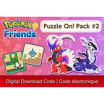 Pokemon Friends Puzzle On Pack 2 (Switch) - Digital Download