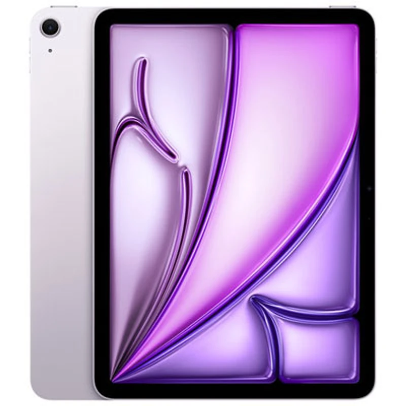 Open Box - Apple iPad Air M3 11" 128GB with Wi-Fi 6E & 5G (7th Generation) - Purple
