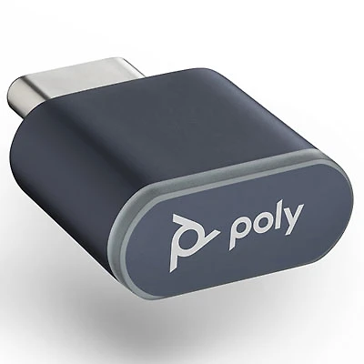 Open Box - HP Poly BT700 USB-C Bluetooth Adapter - Blue (786C5AA)