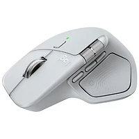 Logitech MX Master 4 Bluetooth Optical Mouse for Mac - White Silver