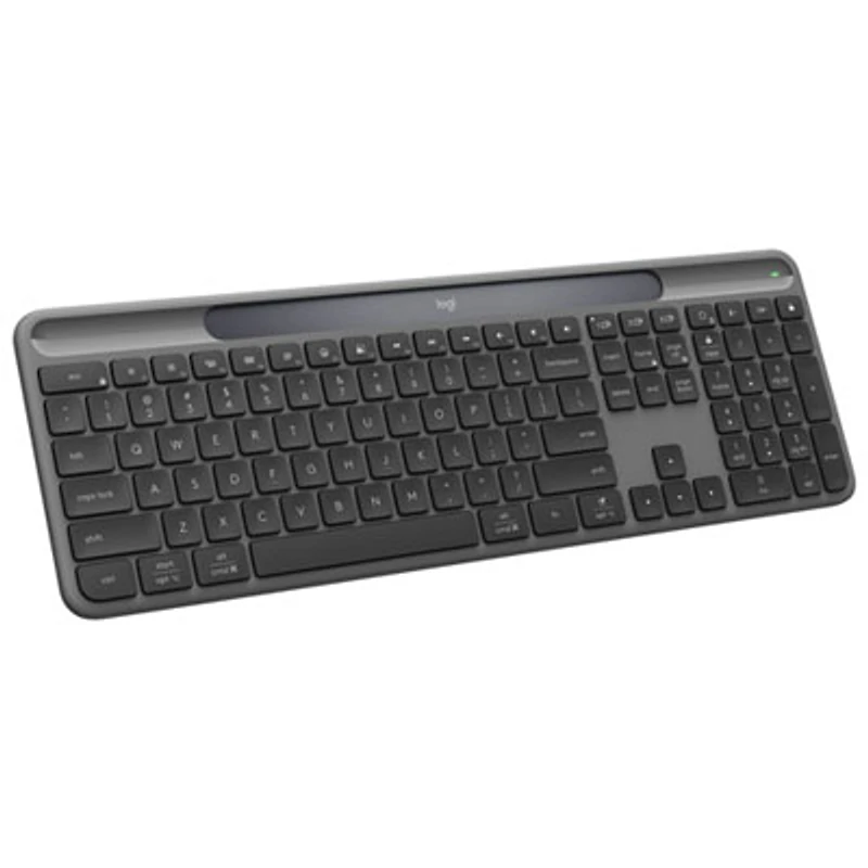 Logitech Signature Slim Solar+ Bluetooth Keyboard - Graphite - English