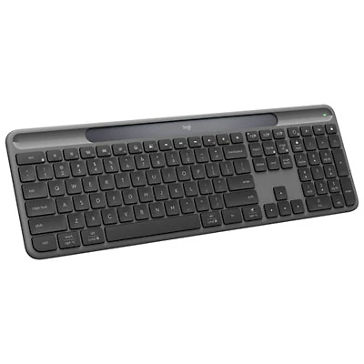 Logitech Signature Slim Solar+ Bluetooth Keyboard - Graphite - English