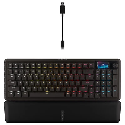 Corsair Vanguard 96 Backlit Mechanical Linear Gaming Keyboard - English - Only at Best Buy