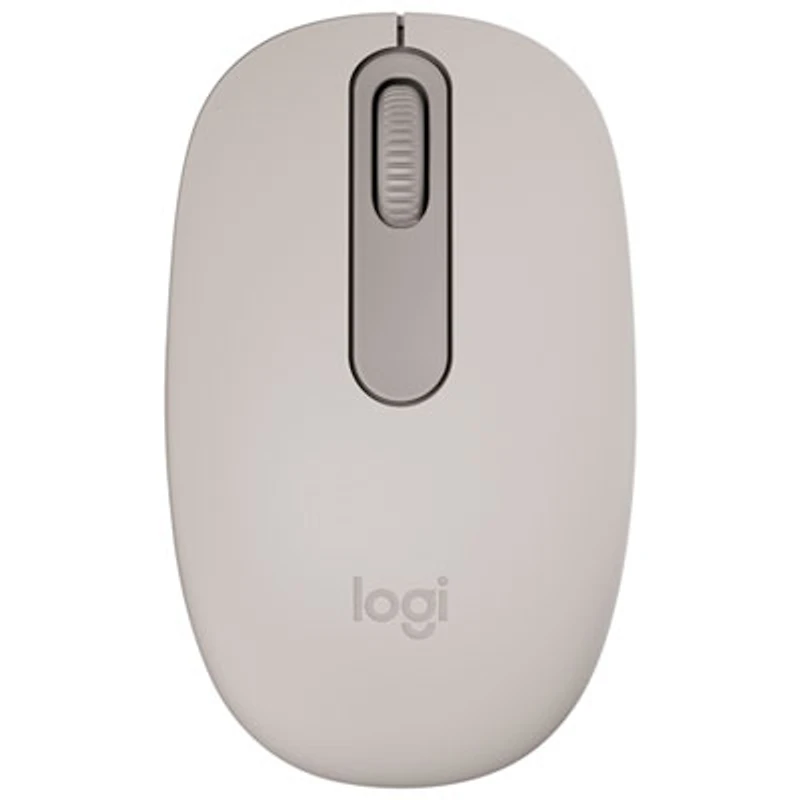 Logitech M196 Wireless Optical Bluetooth Ambidextrous Mouse - Sand