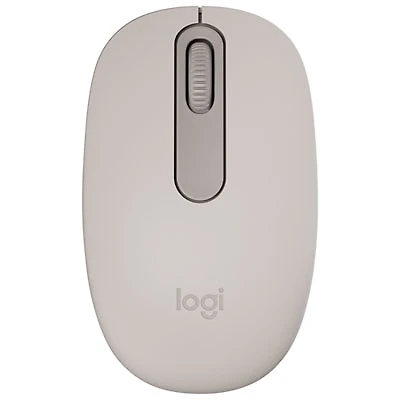 Logitech M196 Wireless Optical Bluetooth Ambidextrous Mouse - Sand