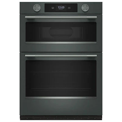 KitchenAid 30" 5 Cu. Ft. Combination True Convection Electric Wall Oven (KOEC730SJP) - Juniper