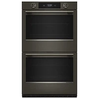 KitchenAid 30" 10.0 Cu. Ft. True Convection Electric Wall Oven (KOED730SBE) - Black Ore