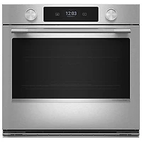 KitchenAid 26" 4.3 Cu. Ft. True Convection Electric Wall Oven (KOES727SPS) - PrintShield Stainless