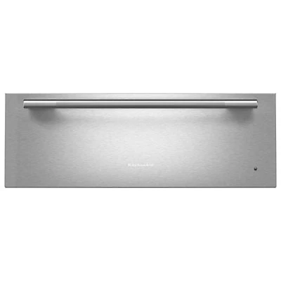 KitchenAid 27" 1.3 Cu. Ft. Electric Warming Drawer (KWES727SPS) - PrintShield Stainless