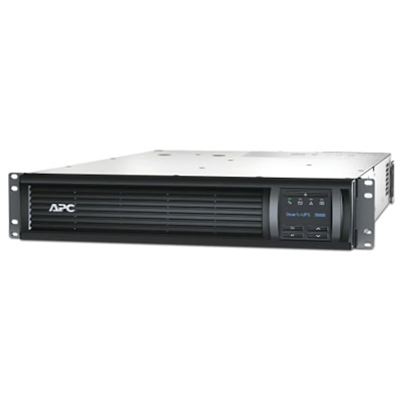 Open Box - APC 3000VA UPS Battery Backup (SMT3000RM2UC) - Black